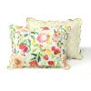 King/Cal King Lightweight Polyester Scalloped Edges Floral Quilt Set