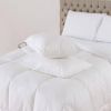 King size Cotton Bed Pillow with Down Alternative Polyester Fiber Fill